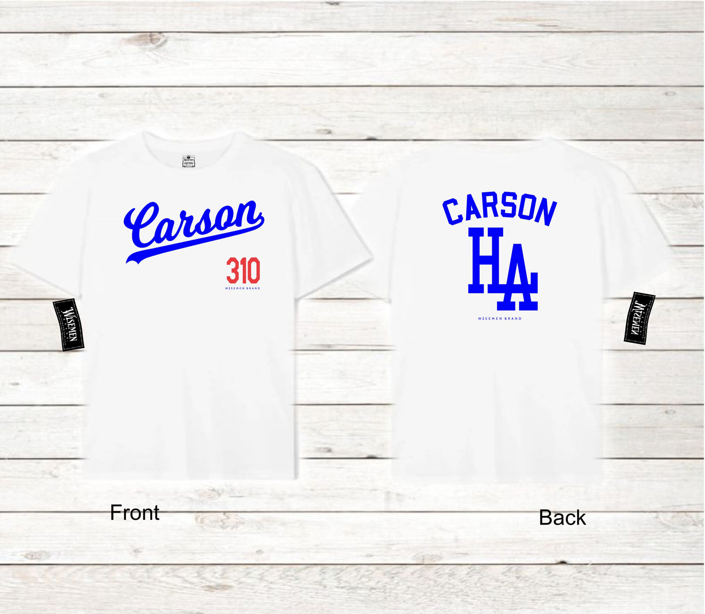 Carson Dodgers (White, Red 310 )