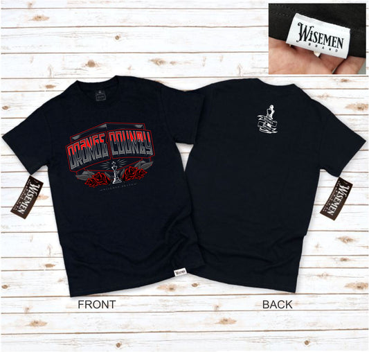 Orange County Rosebed (Red Trim)