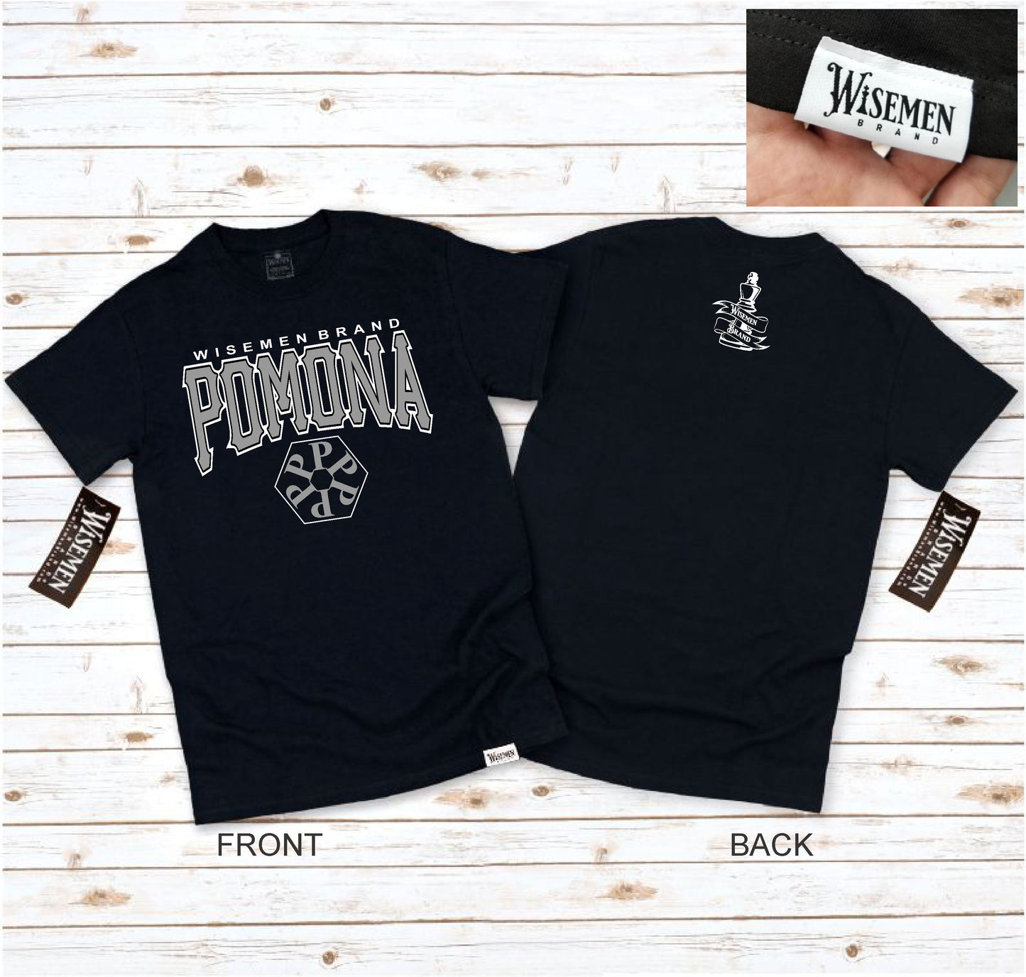Pomona Pirates (Grey Ink)